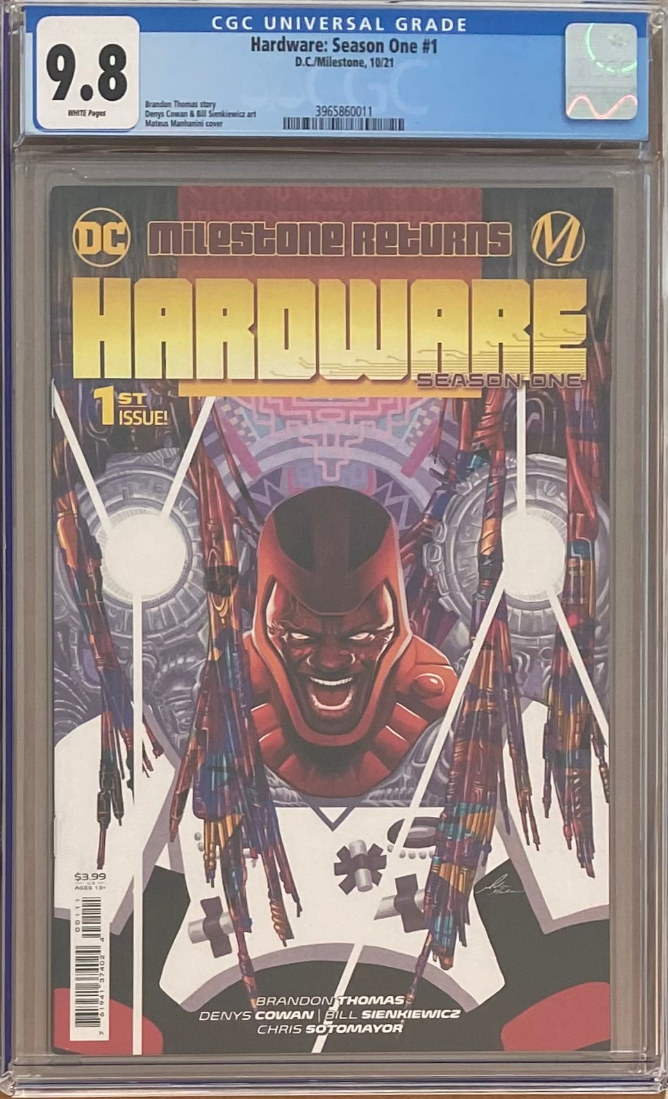 Hardware: Season One #1 CGC 9.8