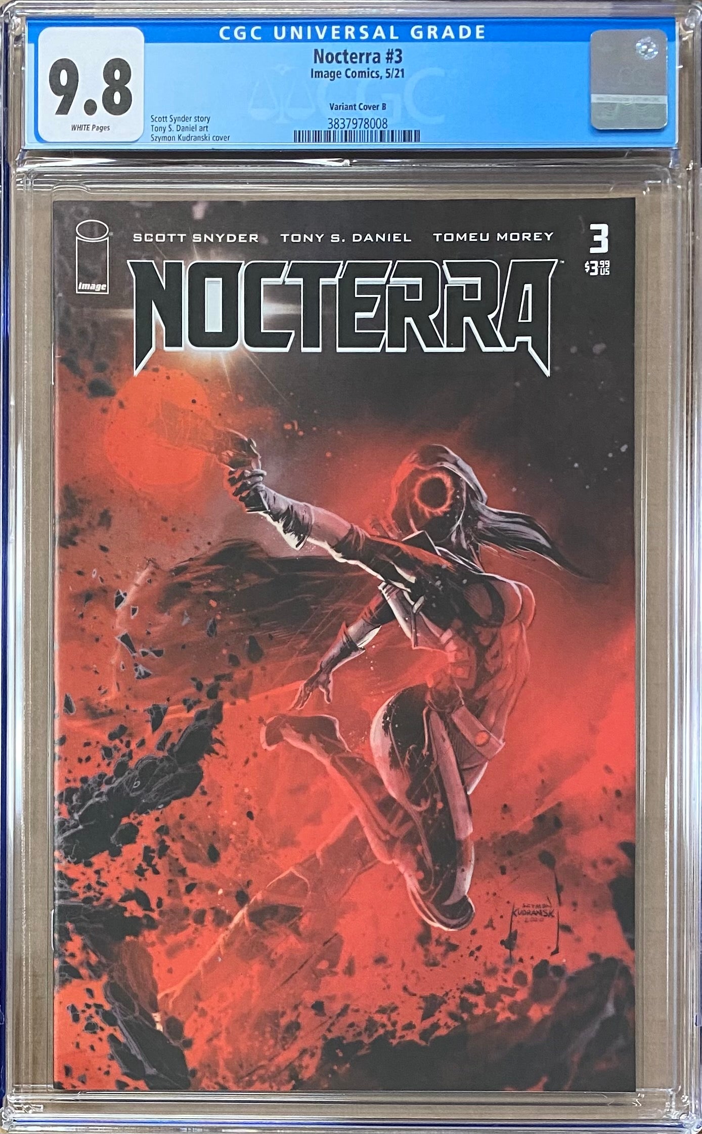 Nocterra #3 Variant CGC 9.8