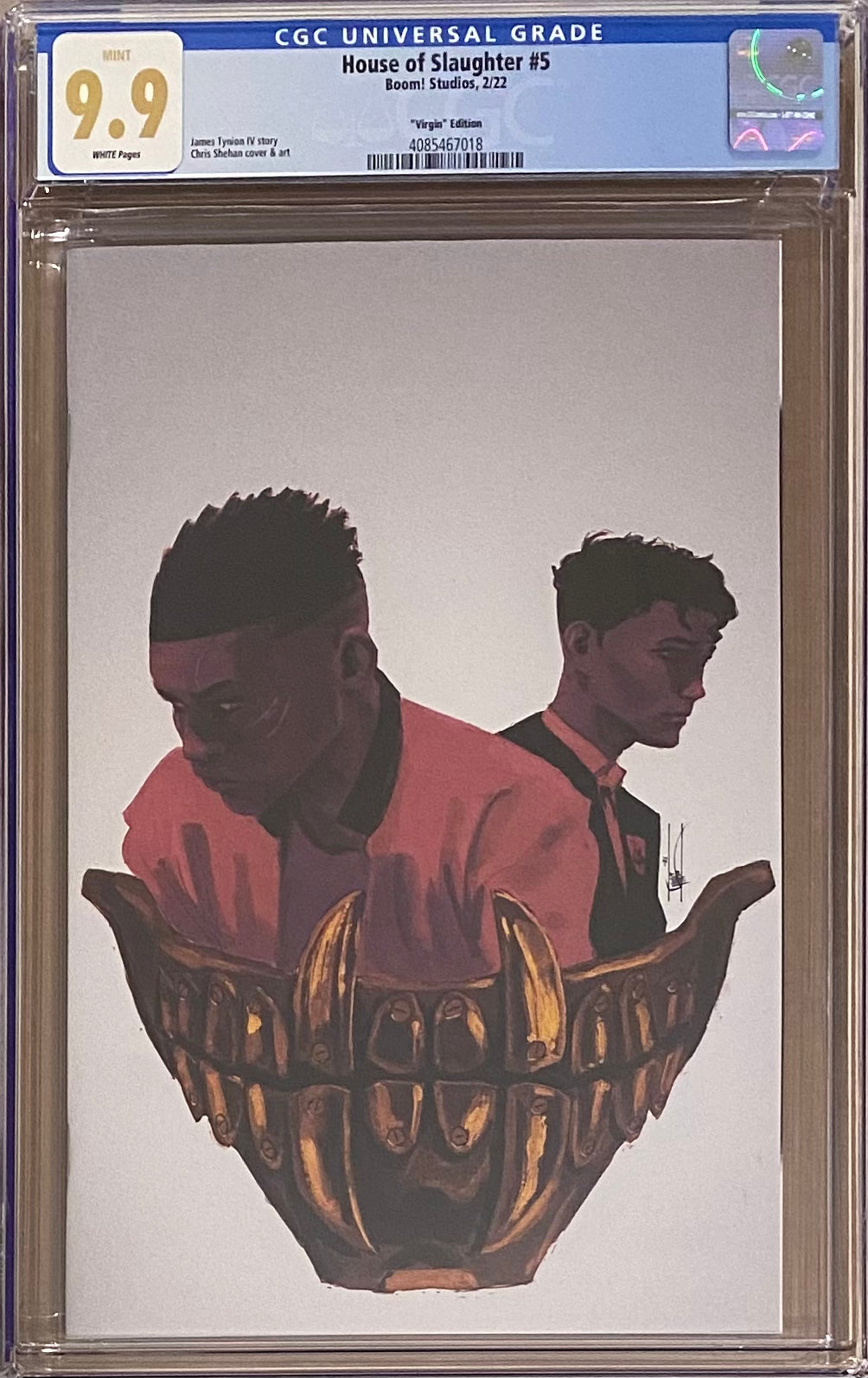House of Slaughter #5 Virgin Unlockable Retailer Incentive Variant CGC 9.9 MINT