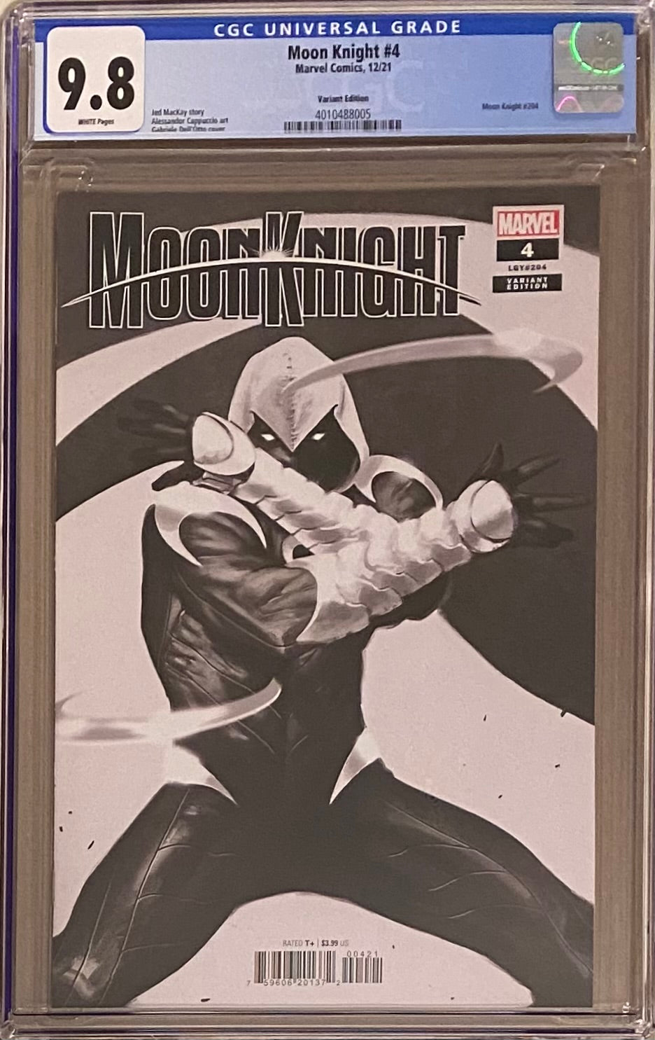 Moon Knight #4 Dell'Otto 1:25 Retailer Incentive Variant CGC 9.8