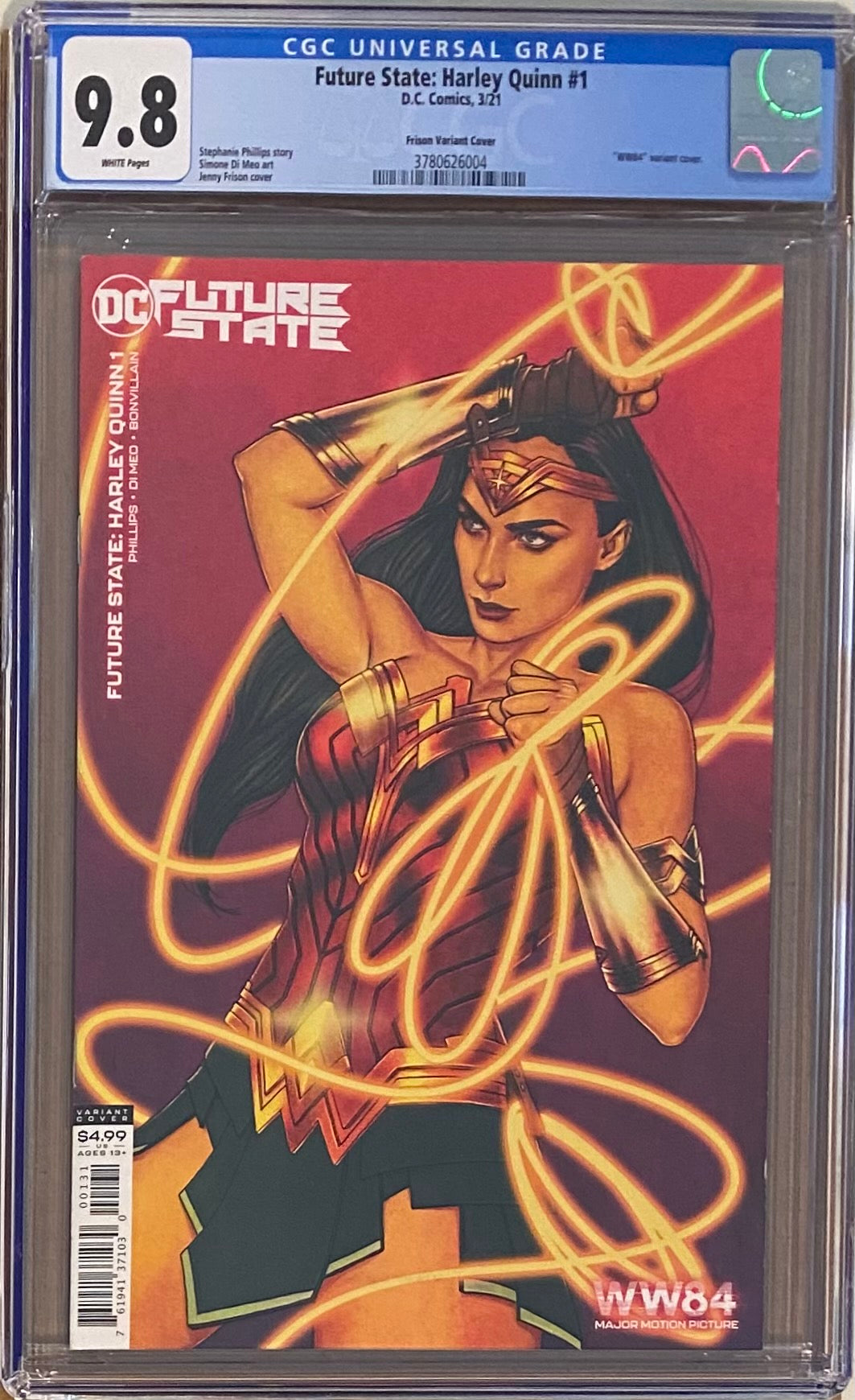 Future State: Harley Quinn #1 Wonder Woman 1984 Variant CGC 9.8