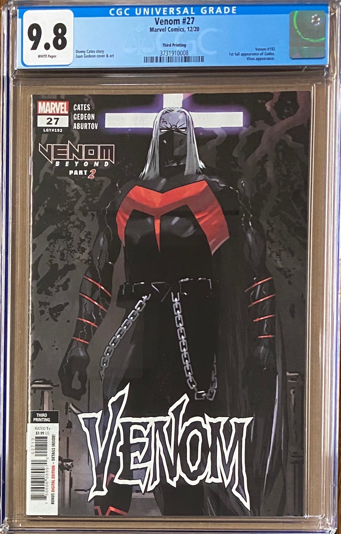 Venom #27 Third Printing CGC 9.8