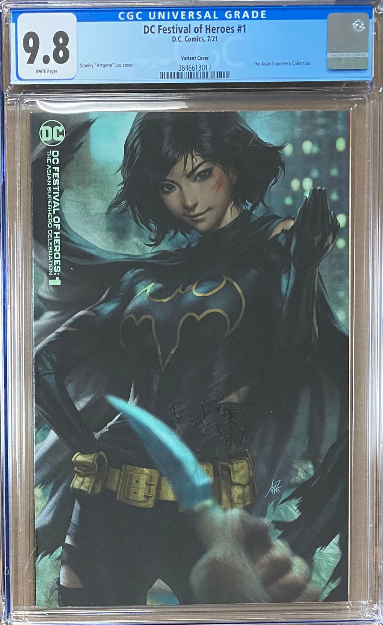 DC Festival of Heroes #1 Artgerm Variant CGC 9.8