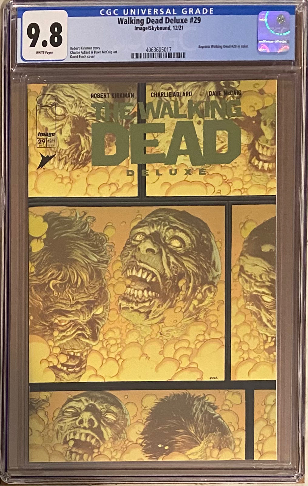 Walking Dead Deluxe #29 CGC 9.8