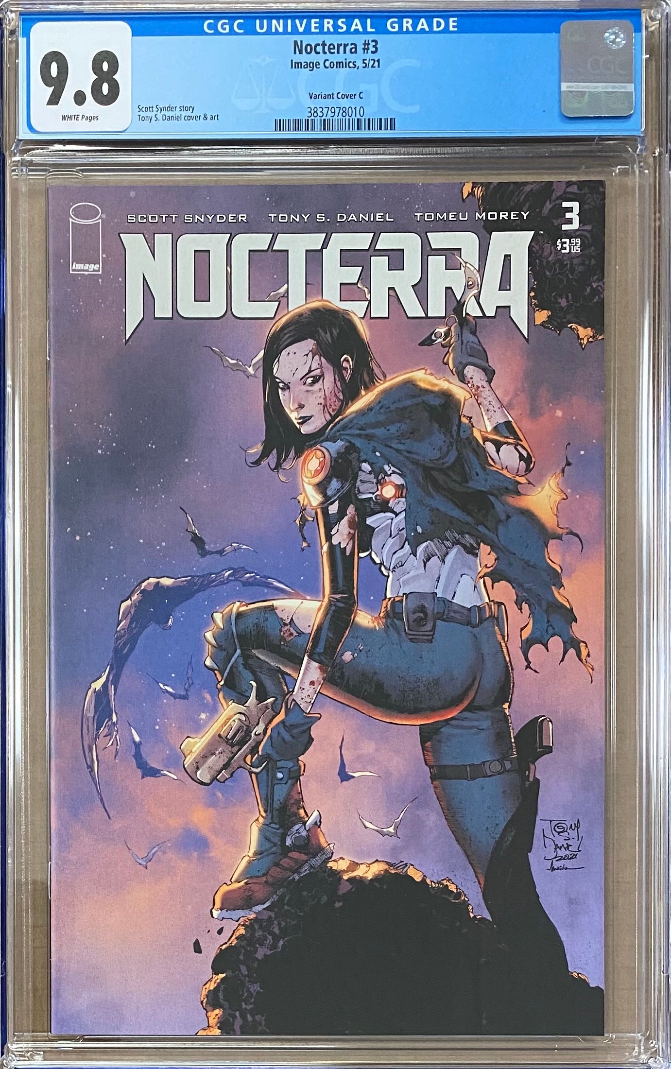 Nocterra #3 Daniel Variant CGC 9.8