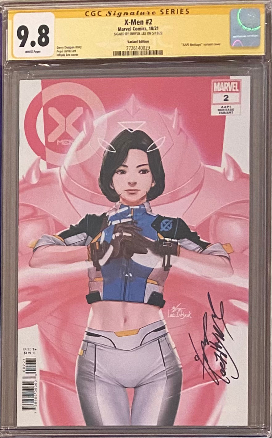 X-Men #2 InHyuk Lee Variant CGC 9.8 SS