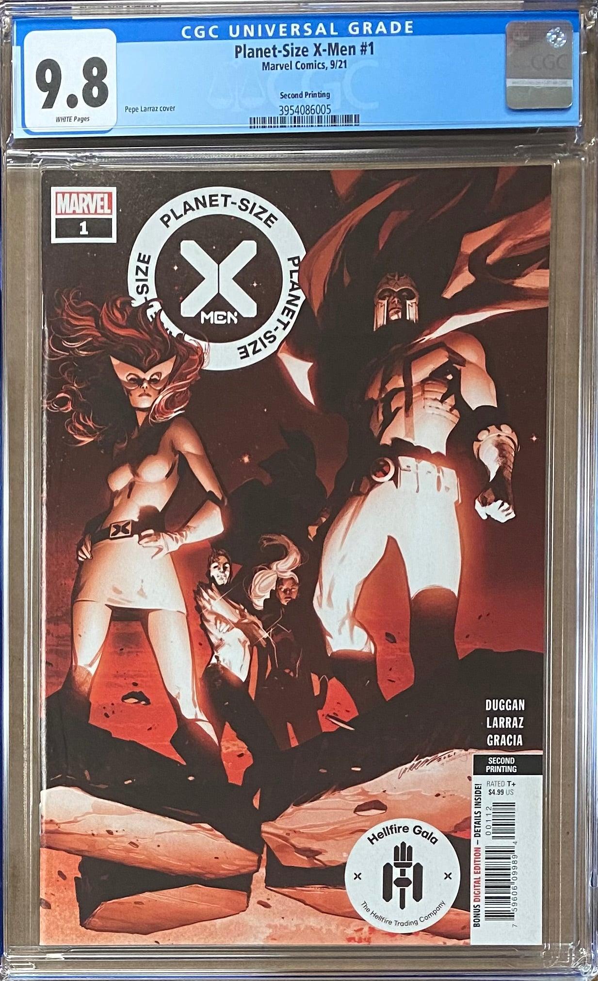 Planet-Size X-Men #1 Second Printing CGC 9.8