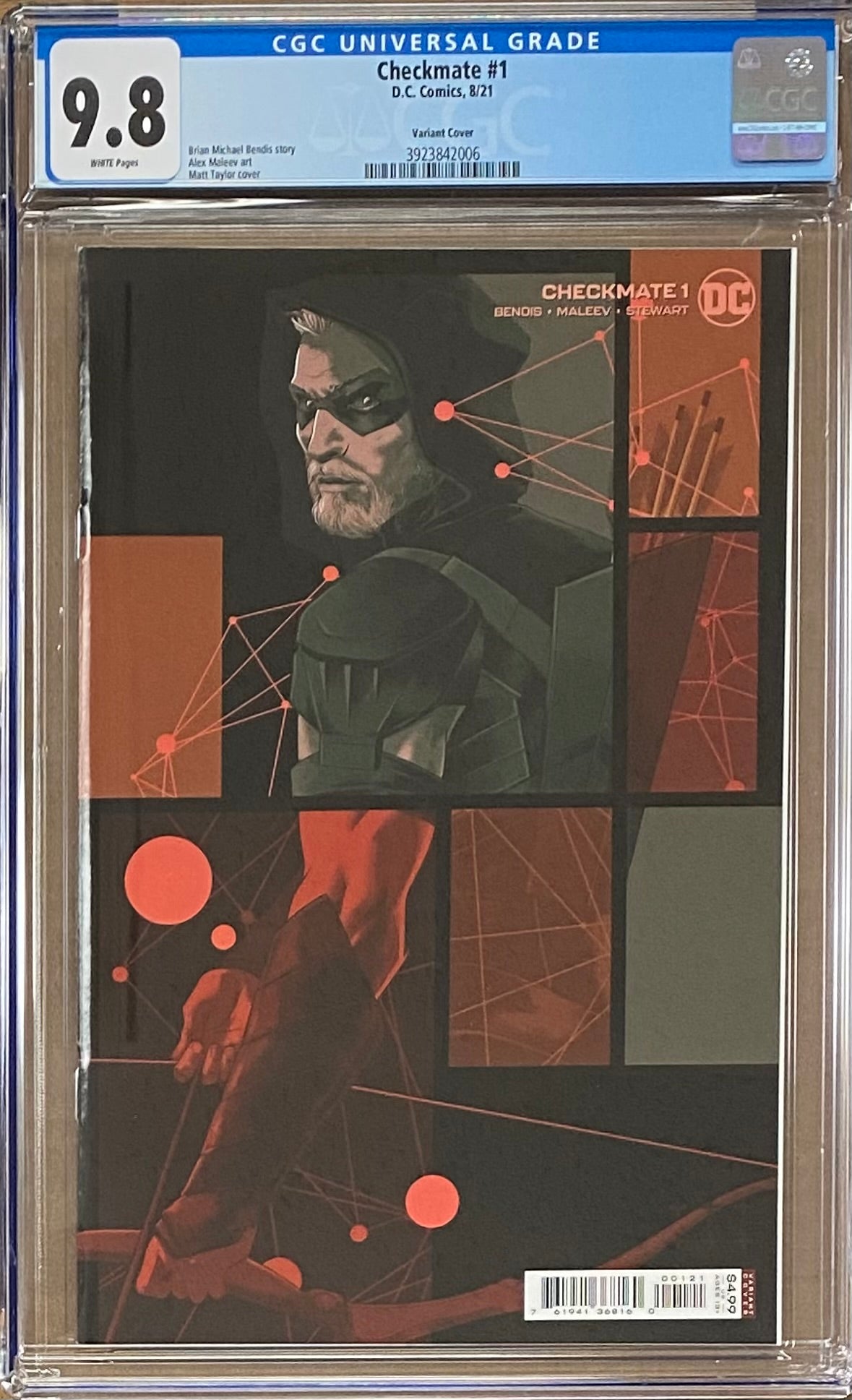 Checkmate #1 Variant CGC 9.8
