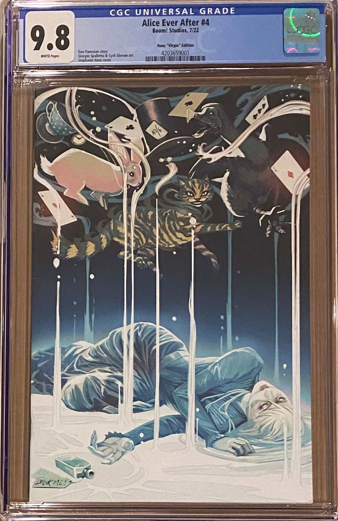 Alice Ever After #4 Hans 1:25 Virgin Retailer Incentive Variant CGC 9.8