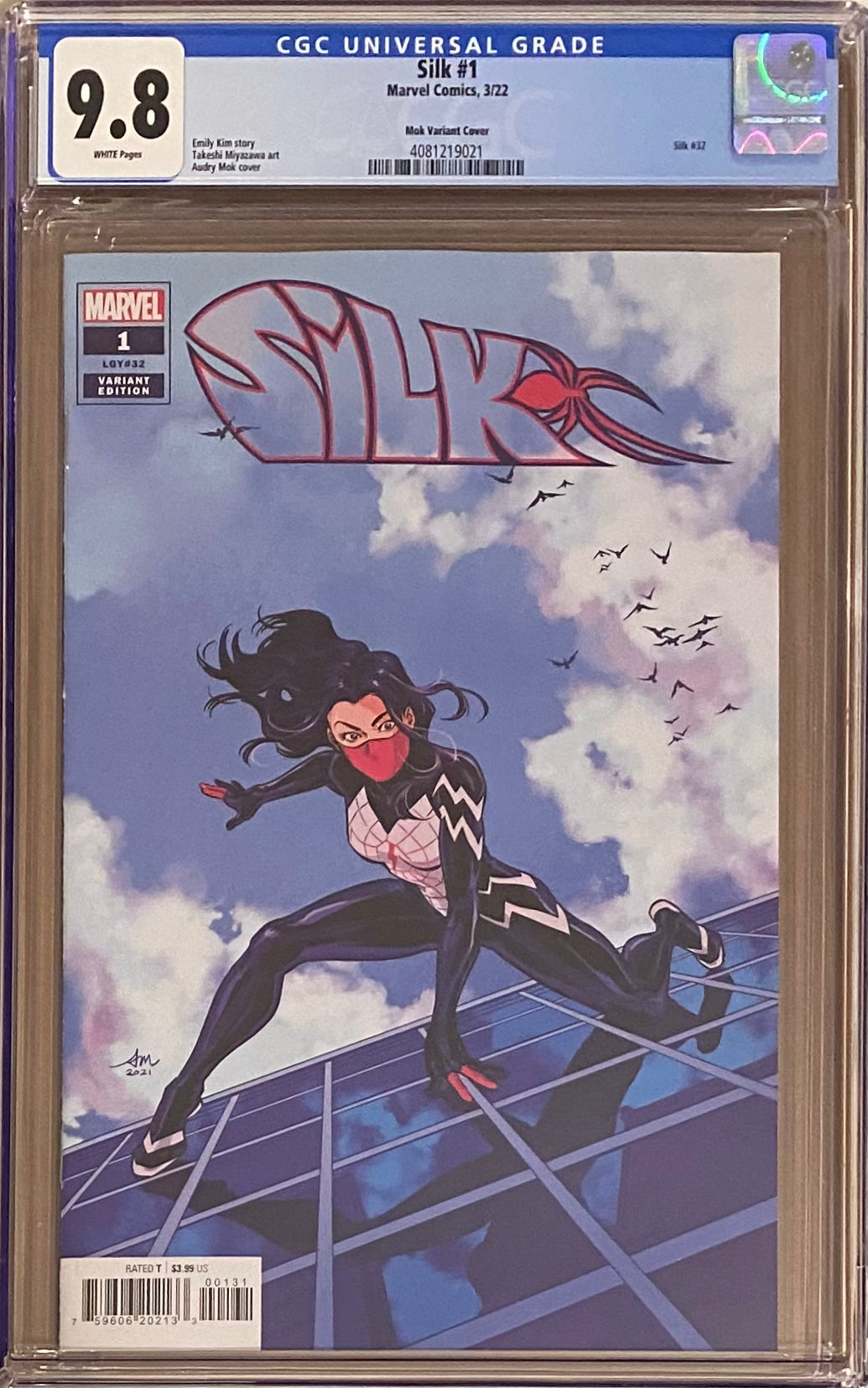 Silk #1 Mok Variant CGC 9.8