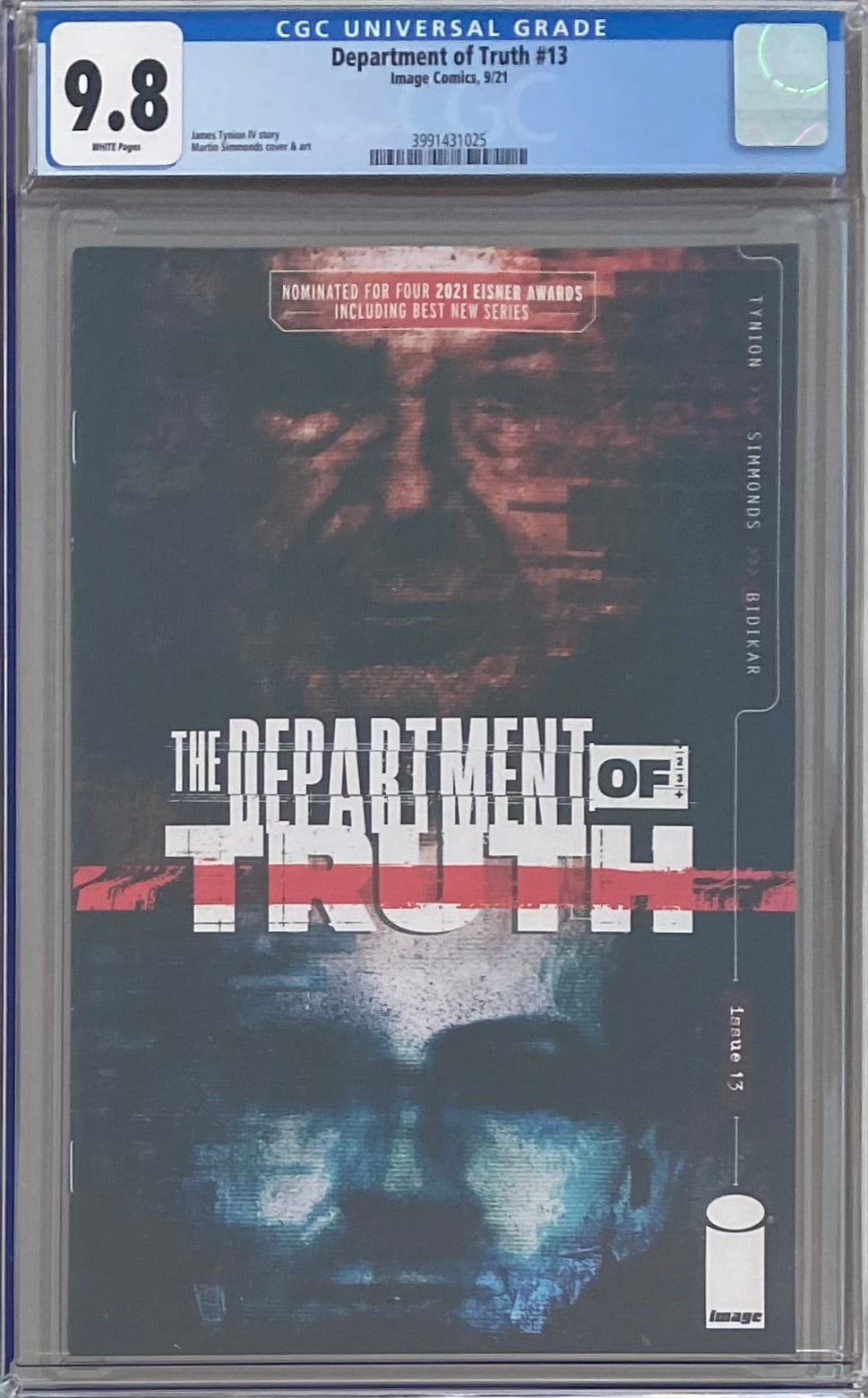 Department of Truth #13 CGC 9.8
