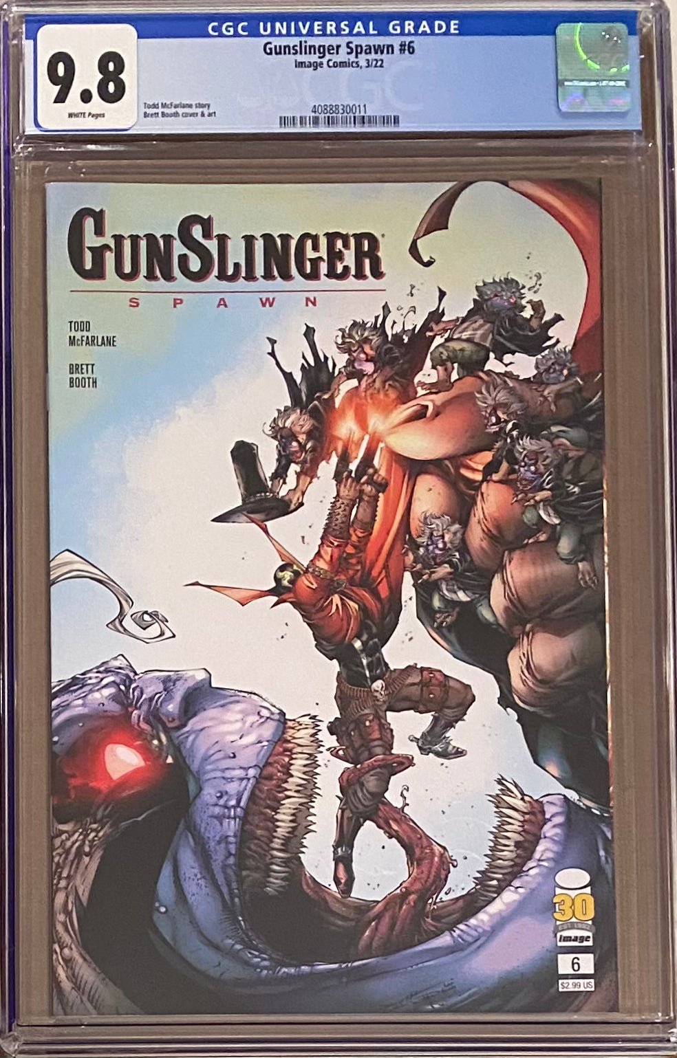Gunslinger Spawn #6 CGC 9.8