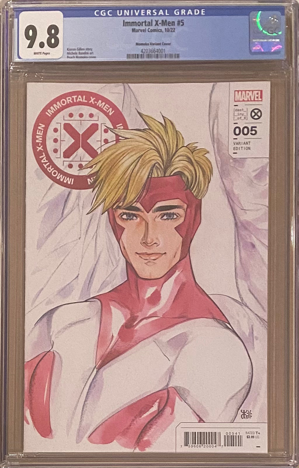 Immortal X-Men #5 Momoko 1:25 Retailer Incentive Variant CGC 9.8