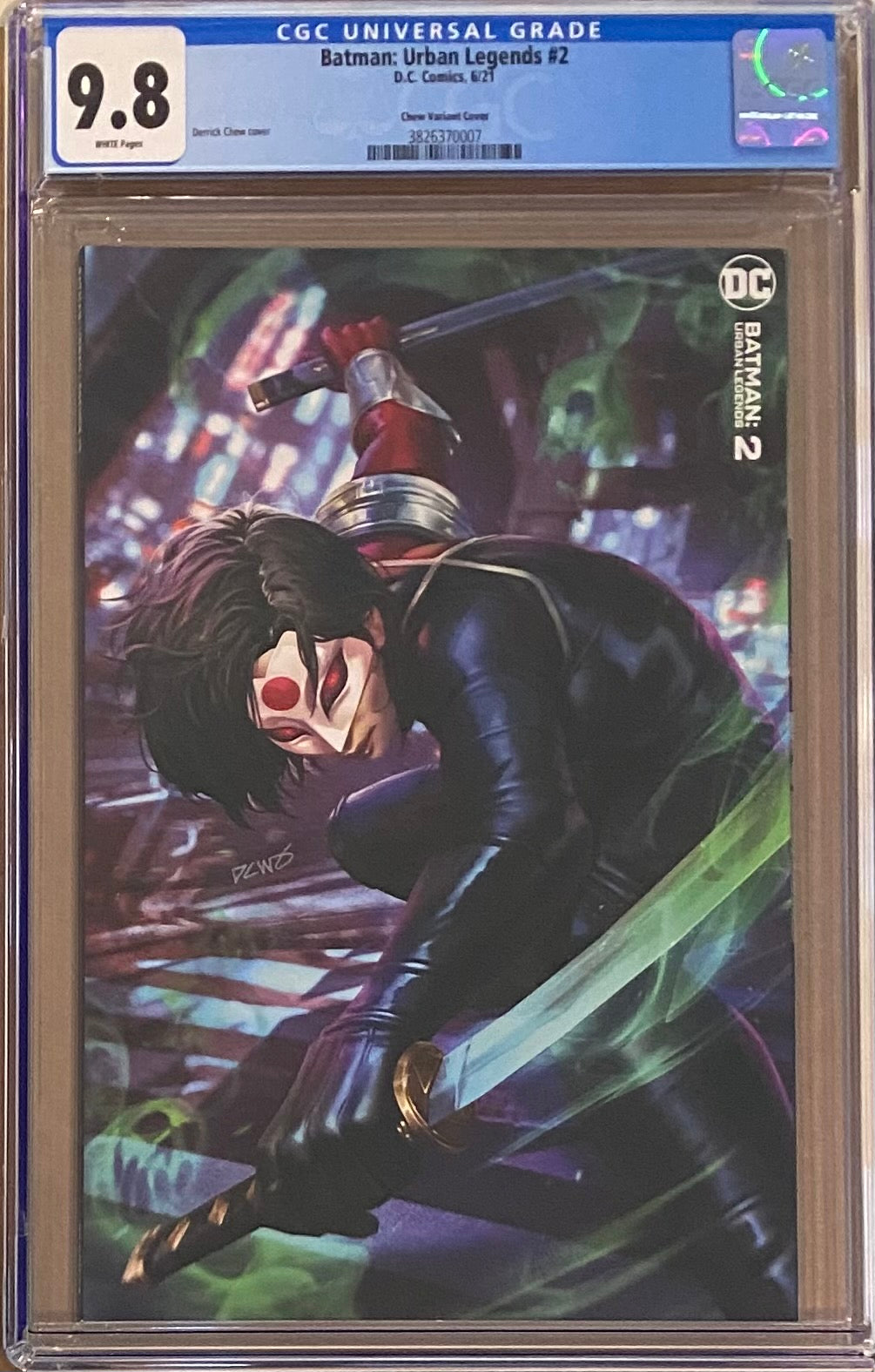 Batman: Urban Legends #2 Chew Variant CGC 9.8