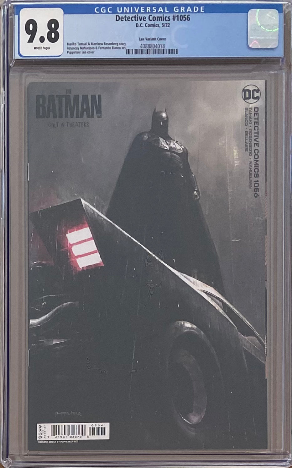 Detective Comics #1056 Puppeteer Lee Variant CGC 9.8