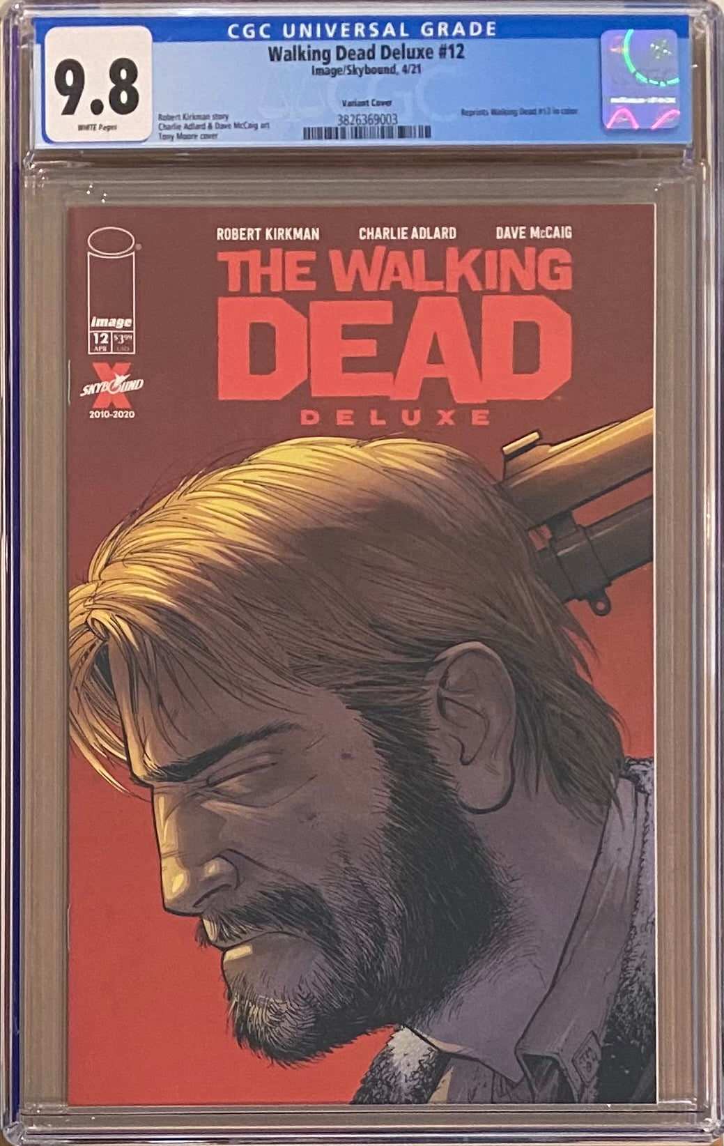 Walking Dead Deluxe #12 Variant CGC 9.8