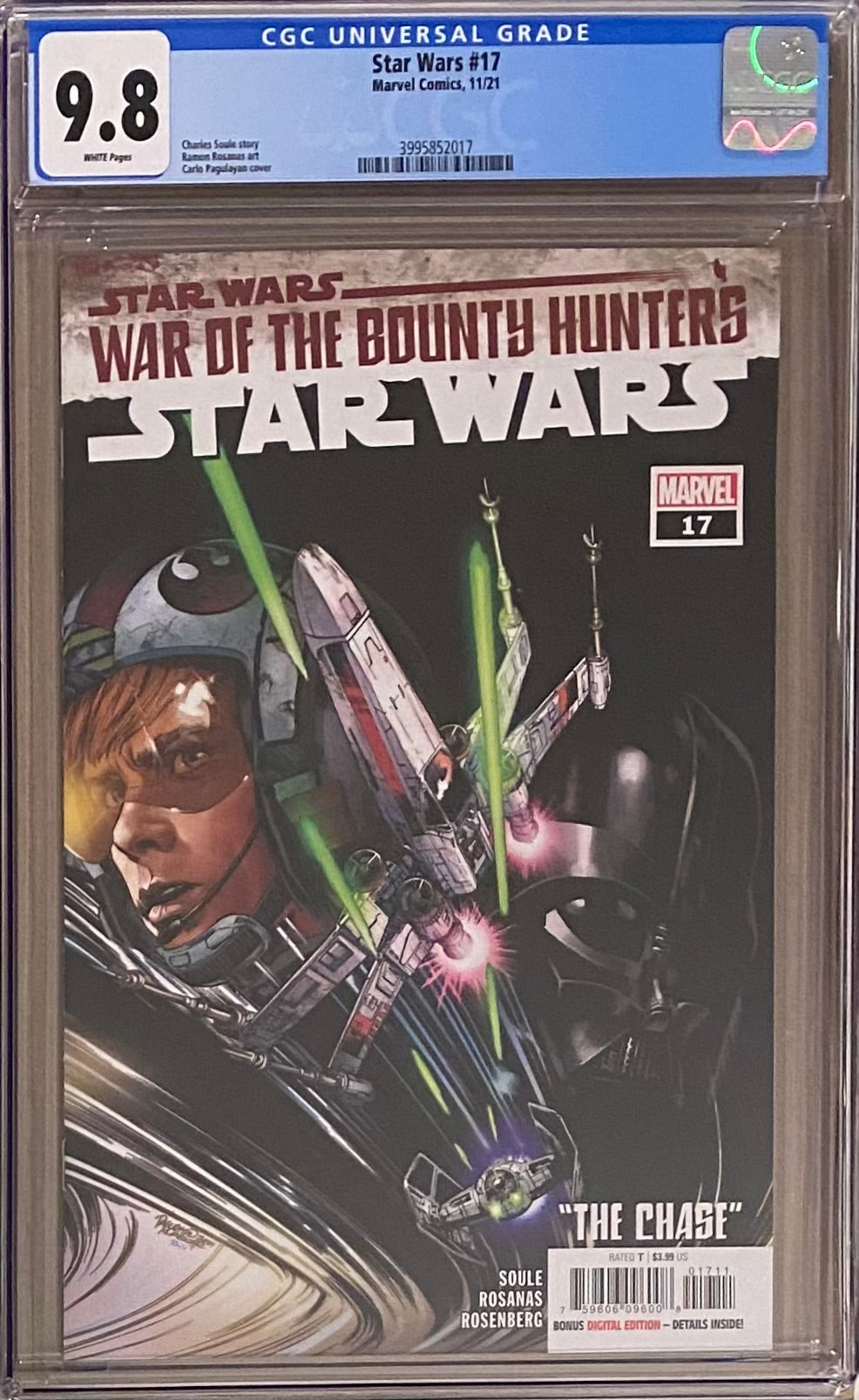 Star Wars #17 CGC 9.8 - War of the Bounty Hunters