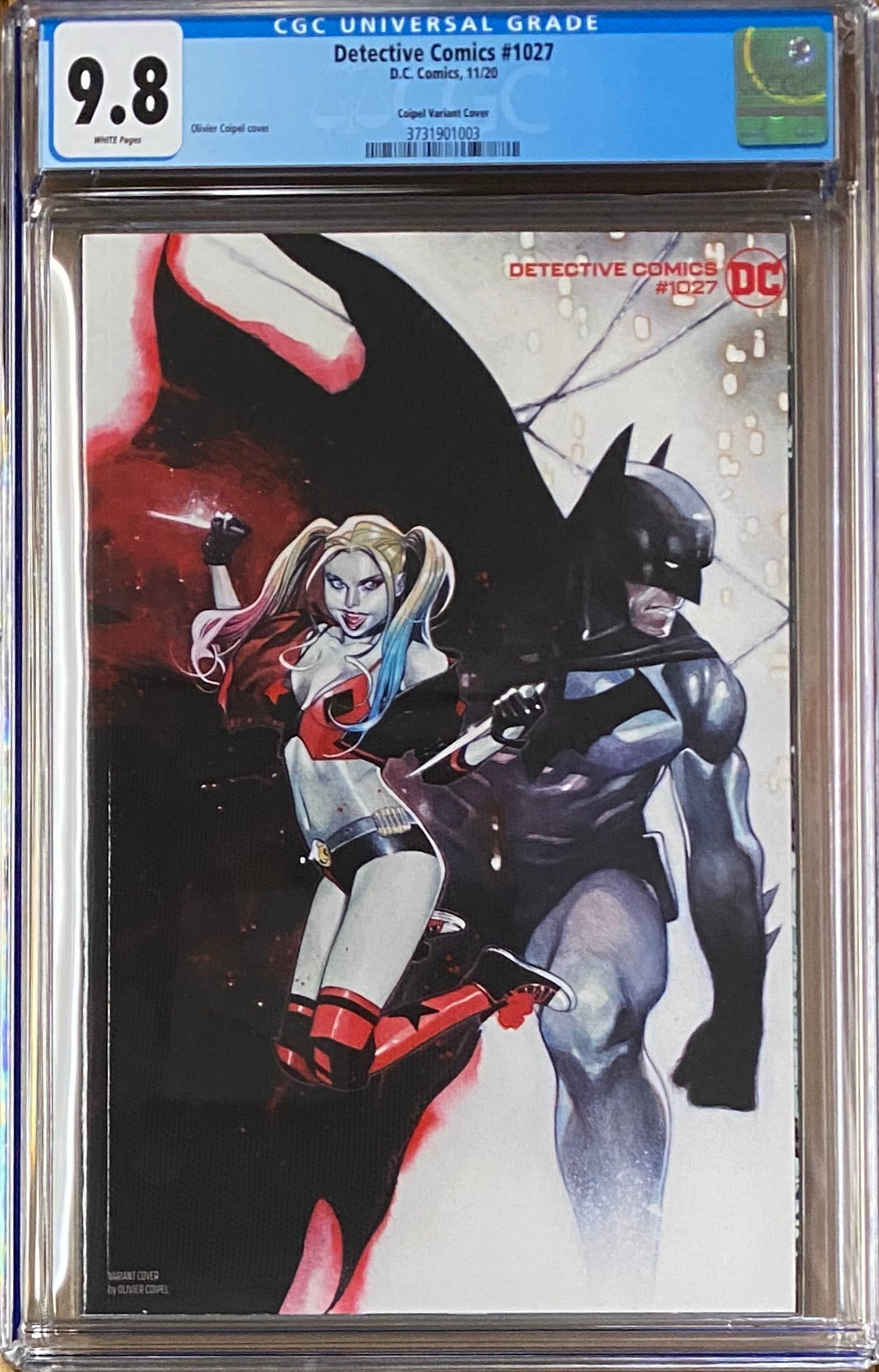 Detective Comics #1027 Coipel Variant CGC 9.8
