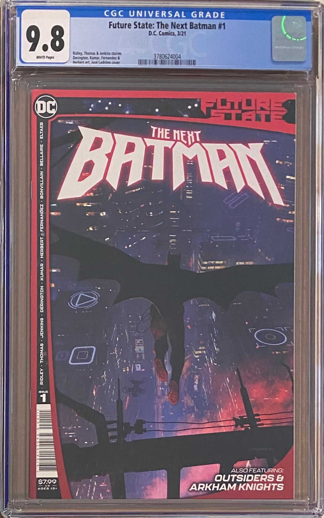 Future State: The Next Batman #1 CGC 9.8