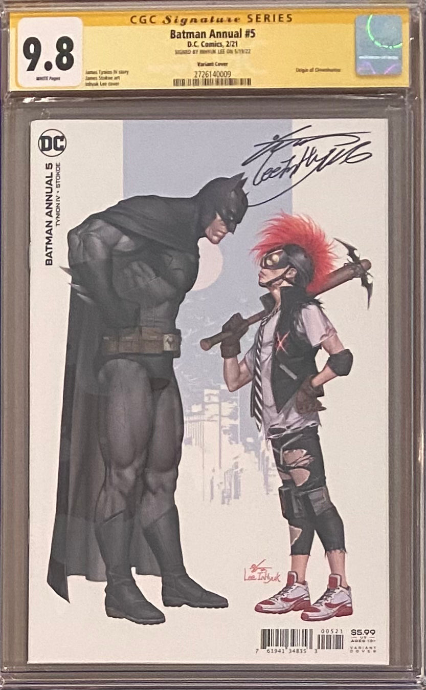 Batman Annual #5 InHyuk Lee Variant CGC 9.8 SS
