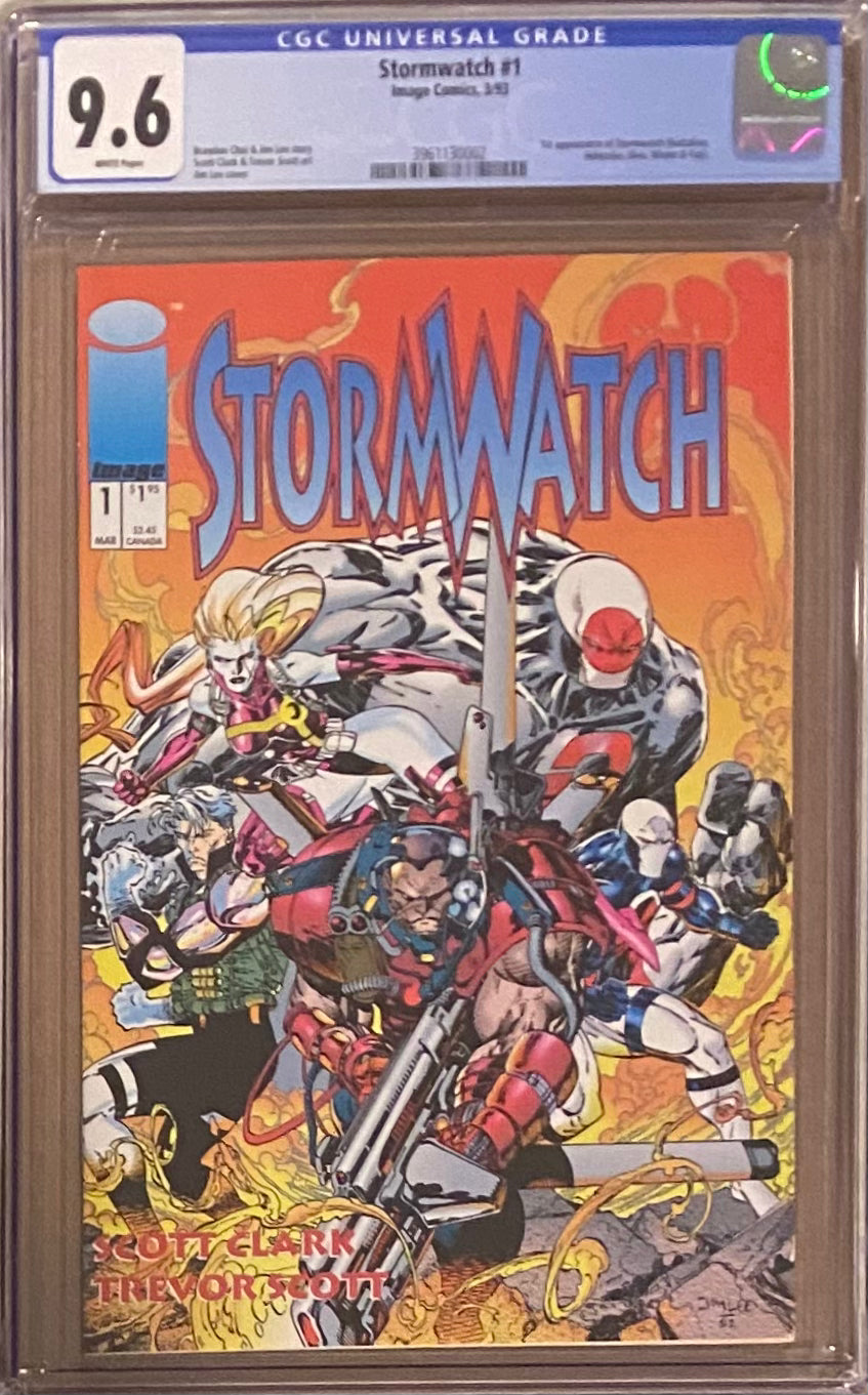 Stormwatch #1 CGC 9.6