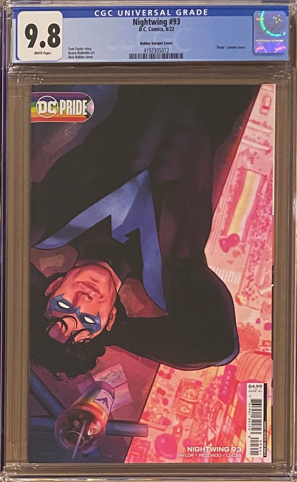 Nightwing #93 Robles Pride Variant CGC 9.8