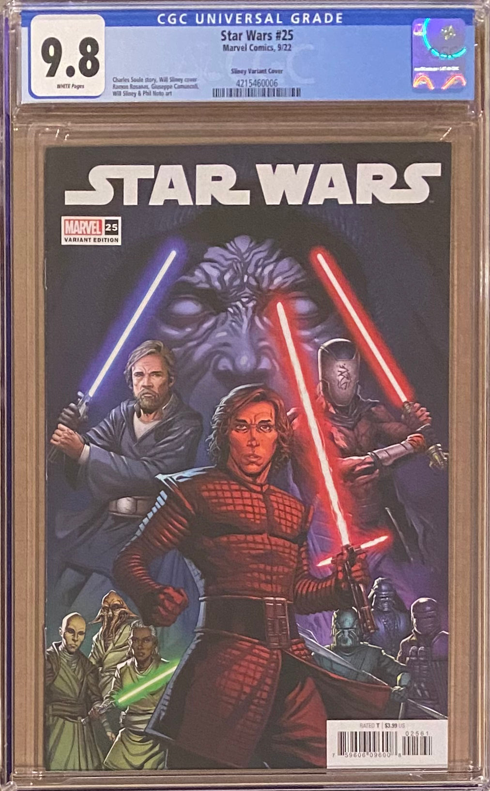Star Wars #25 Sliney Variant CGC 9.8