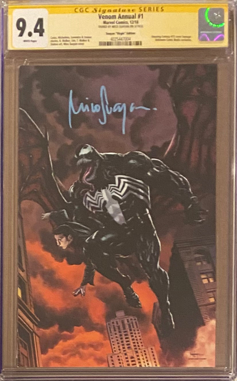 Venom Annual #1 Suayan Virgin Edition CGC 9.4 SS
