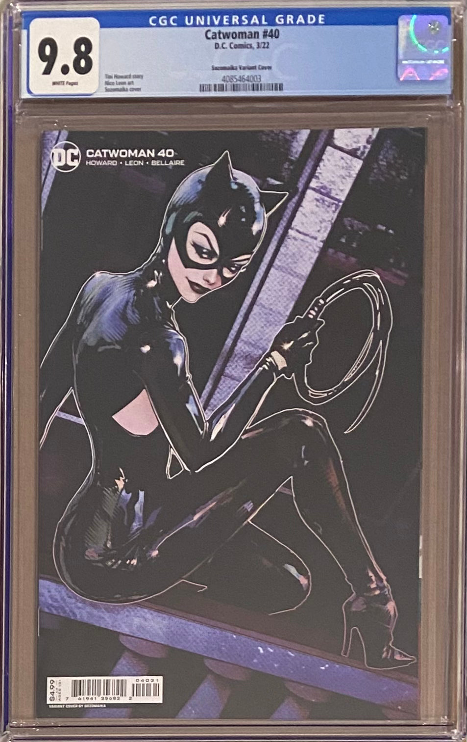 Catwoman #40 Sozomaika Retailer Incentive Variant CGC 9.8