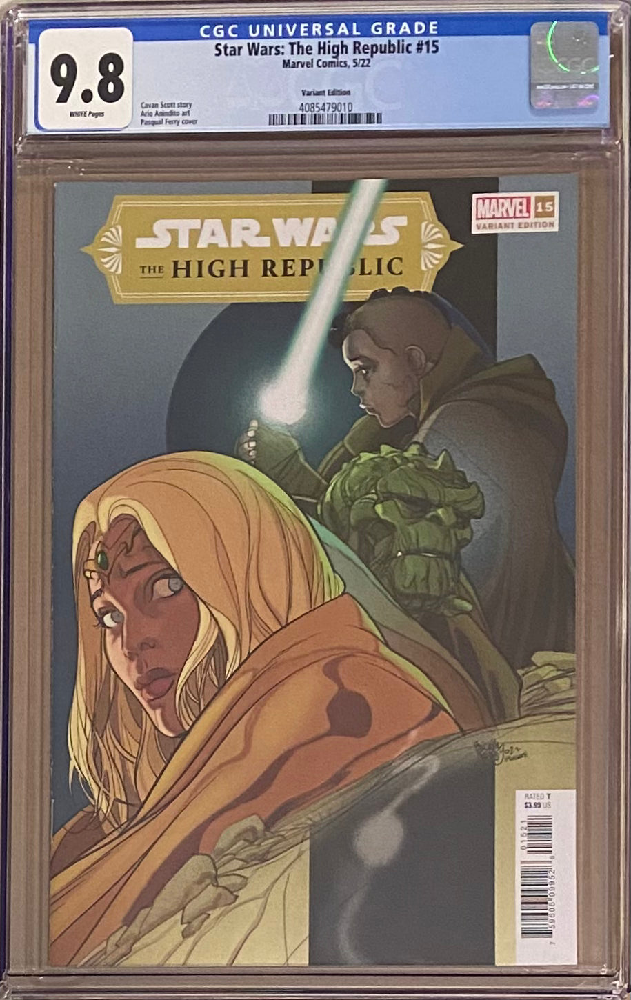 Star Wars: The High Republic #15 Variant CGC 9.8