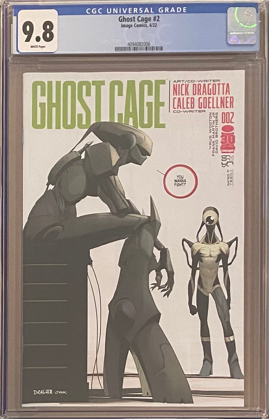 Ghost Cage #2 CGC 9.8