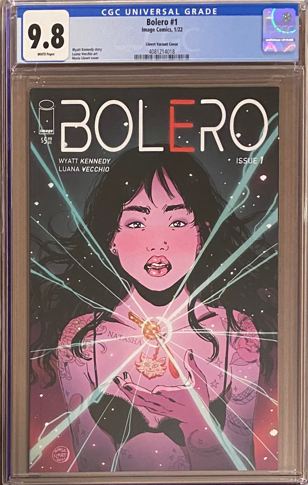 Bolero #1 Lllovet Variant CGC 9.8