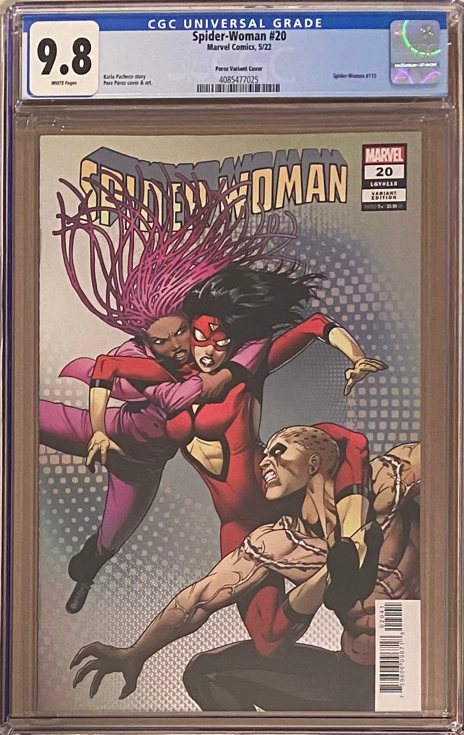 Spider-Woman #20 Perez Variant CGC 9.8