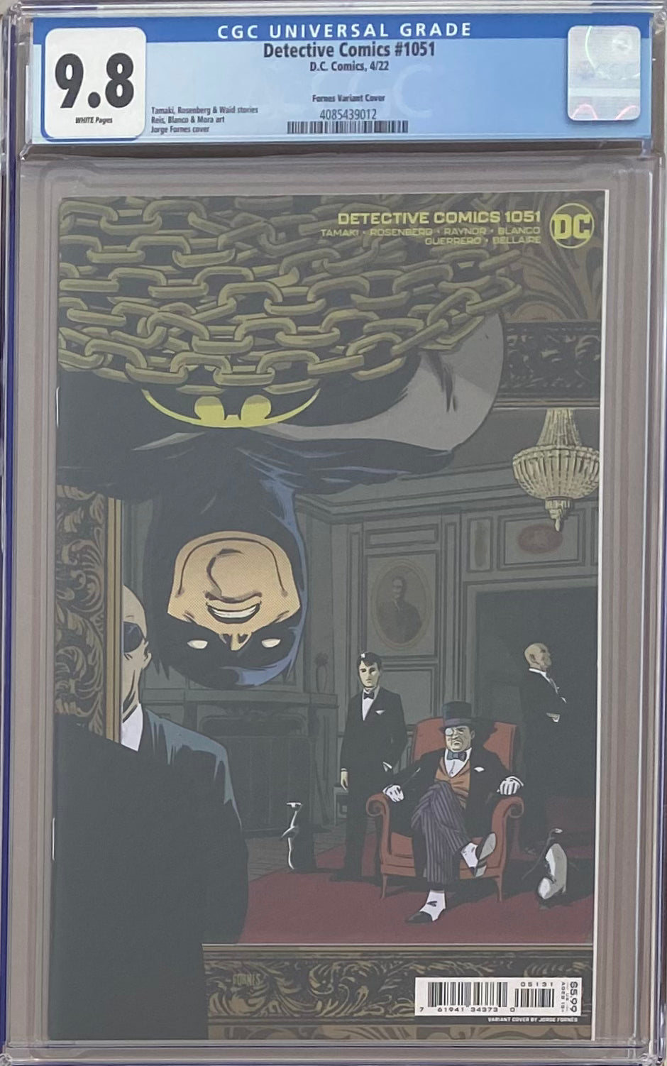 Detective Comics #1051 Fornes 1:25 Retailer Incentive Variant CGC 9.8