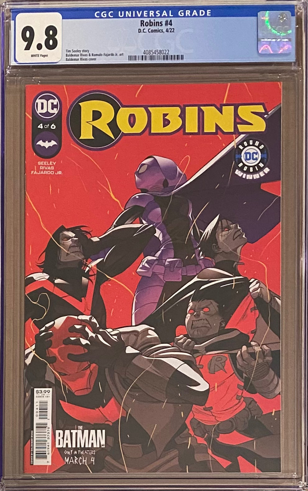 Robins #4 CGC 9.8