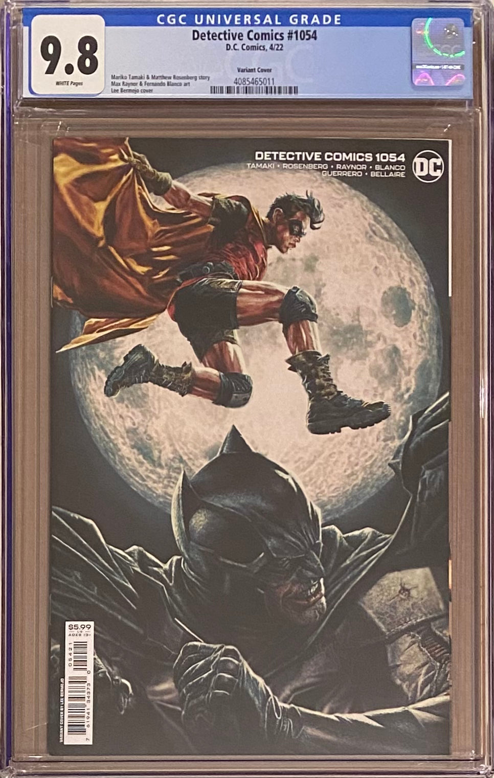 Detective Comics #1054 Bermejo Variant CGC 9.8