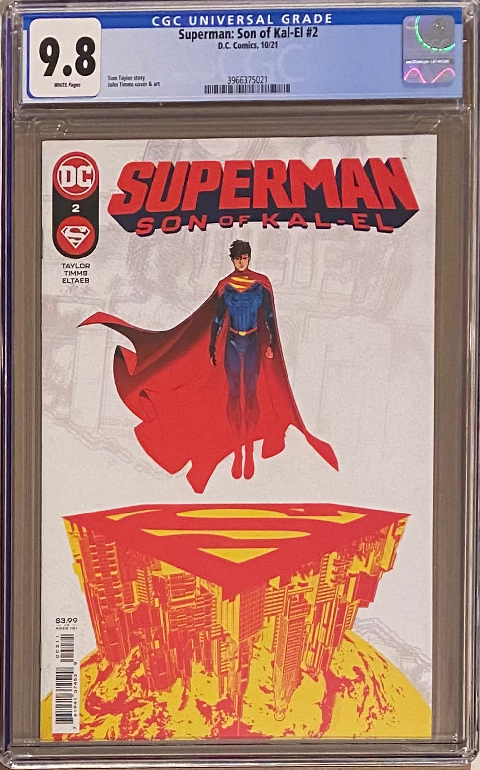 Superman: Son of Kal-El #2 CGC 9.8