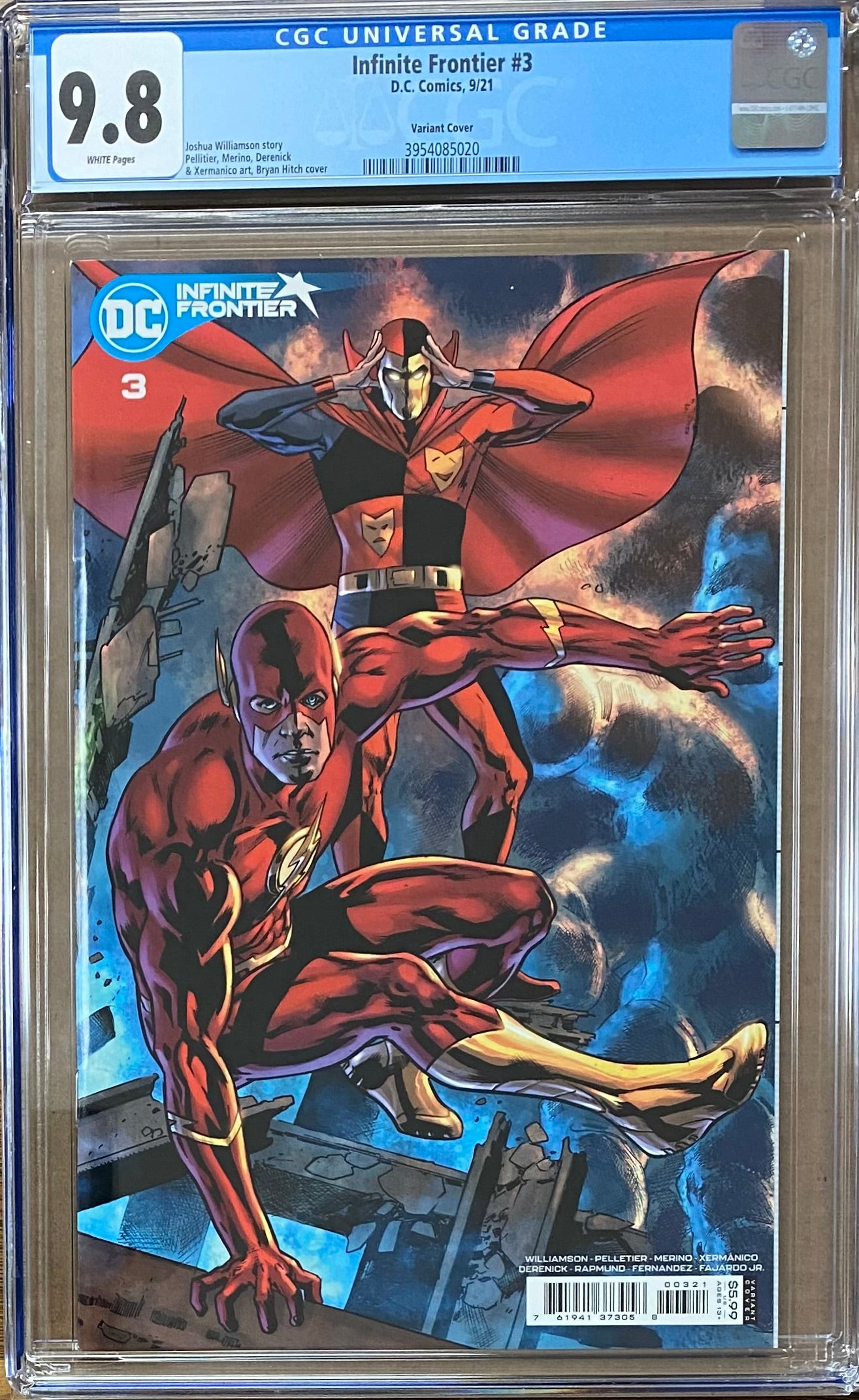 Infinite Frontier #3 Variant CGC 9.8