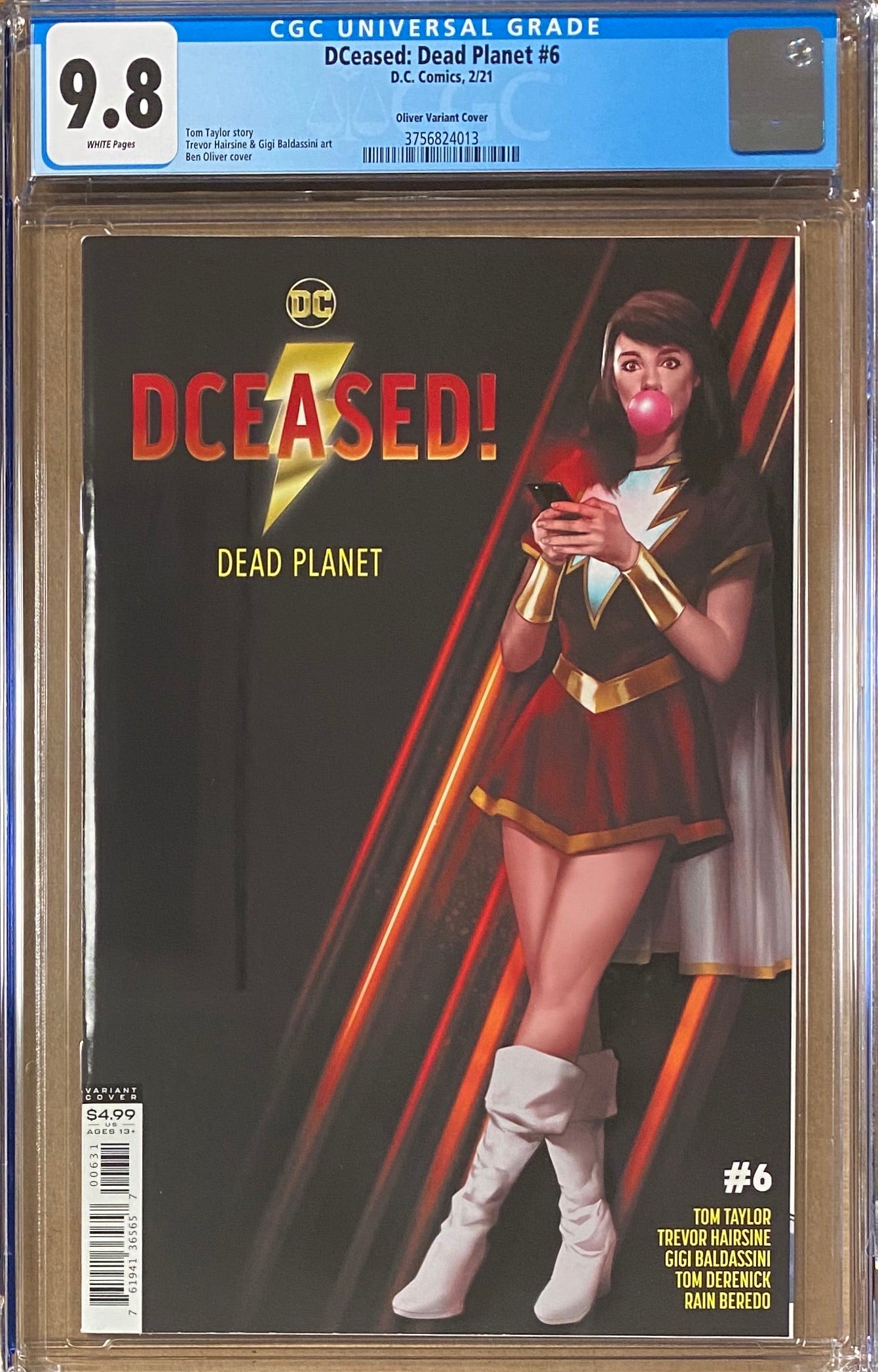 DCeased: Dead Planet #6 Oliver Movie Poster Variant CGC 9.8