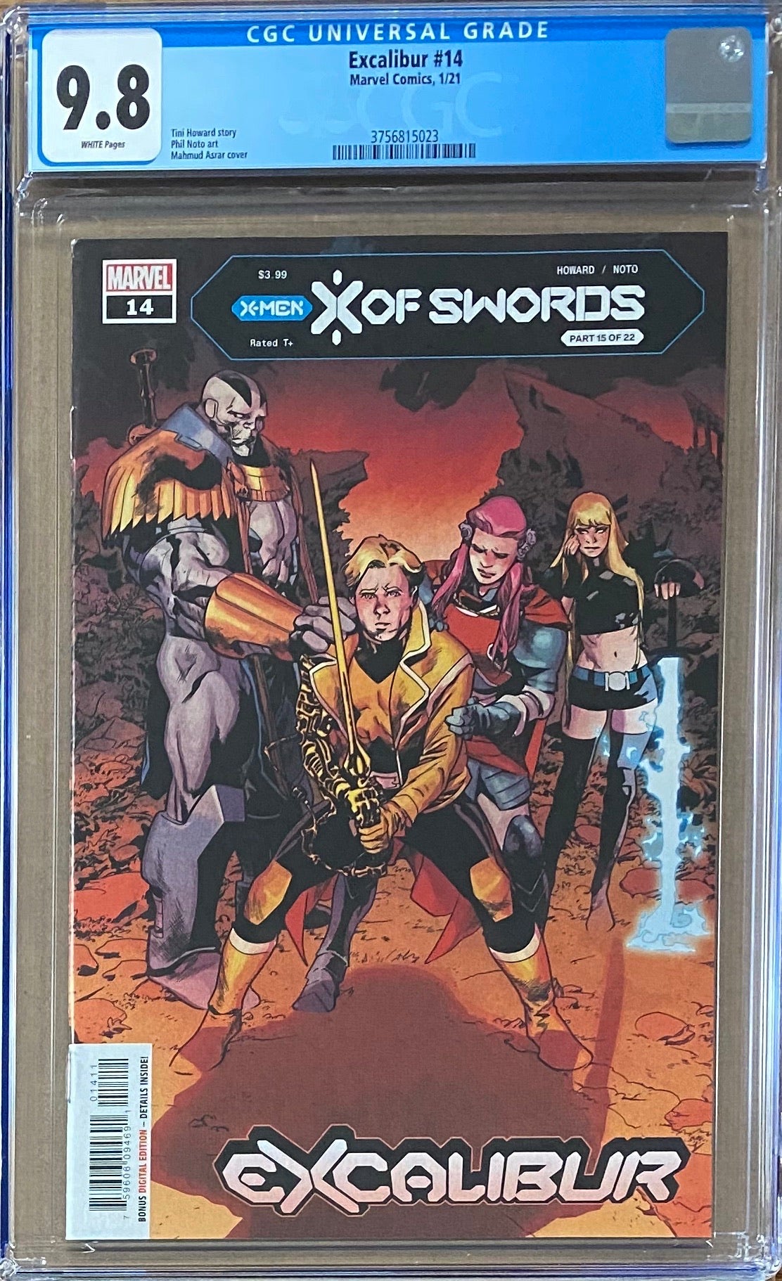 Excalibur #14 CGC 9.8