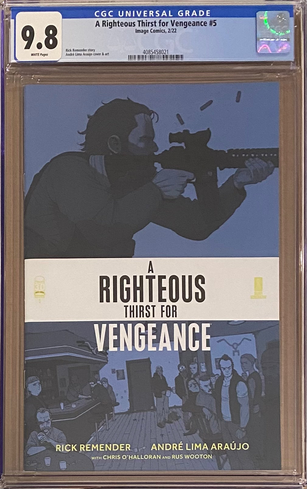 A Righteous Thirst For Vengeance #5 CGC 9.8