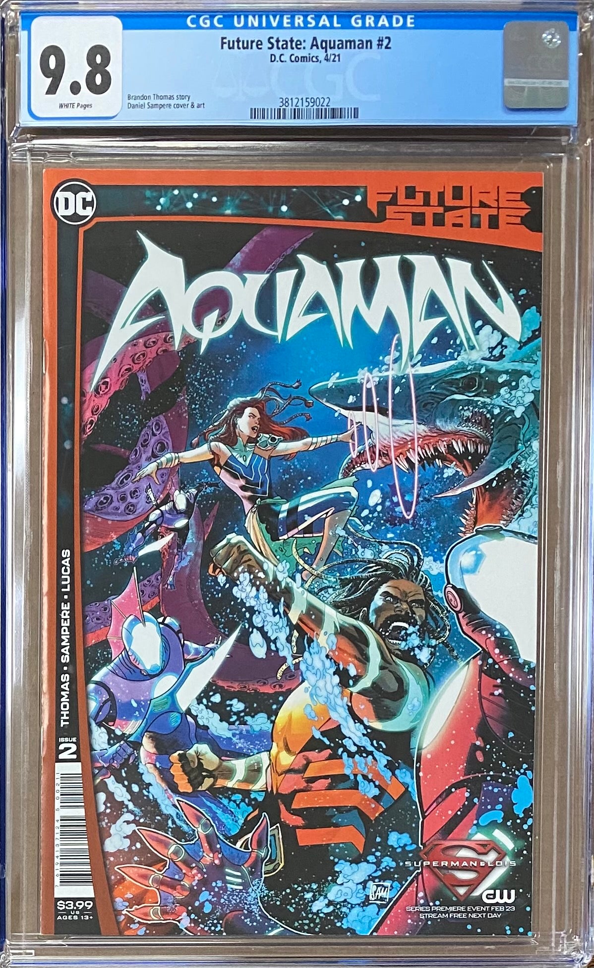 Future State: Aquaman #2 CGC 9.8