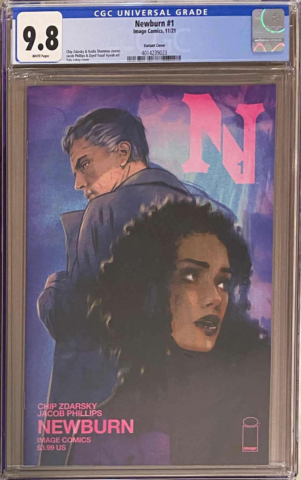Newburn #1 Variant CGC 9.8