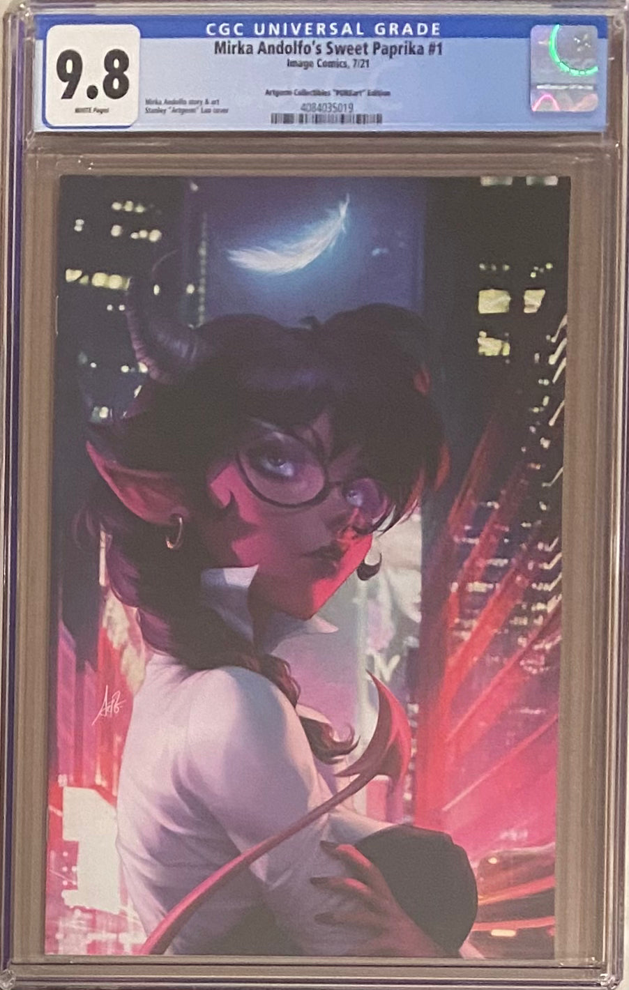 Sweet Paprika #1 Artgerm Virgin Variant CGC 9.8