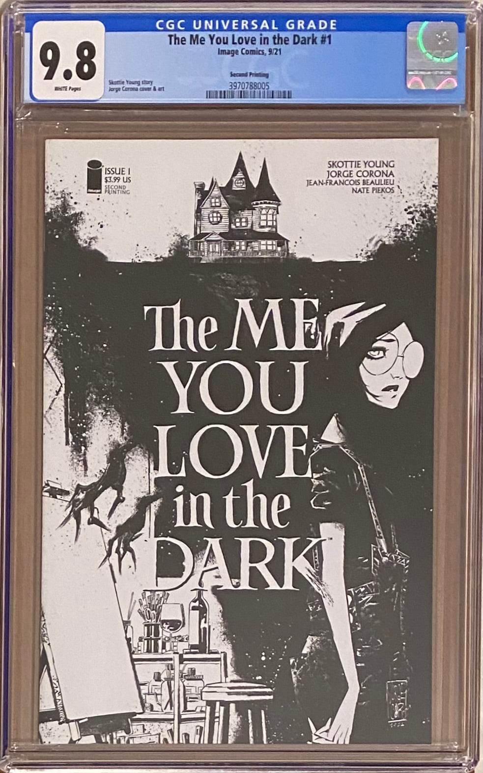 The Me You Love In the Dark #1 Second Printing CGC 9.8