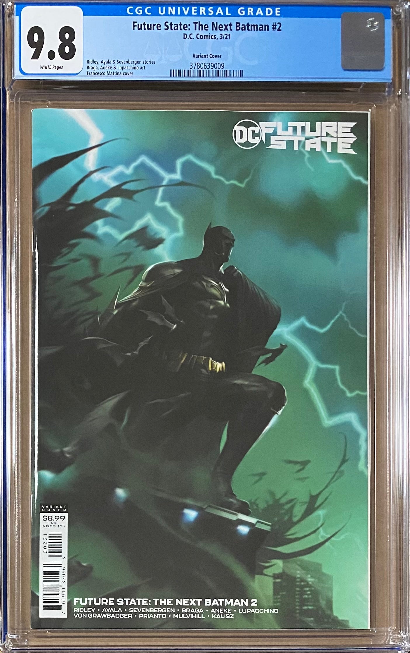 Future State: The Next Batman #2 Mattina Variant CGC 9.8