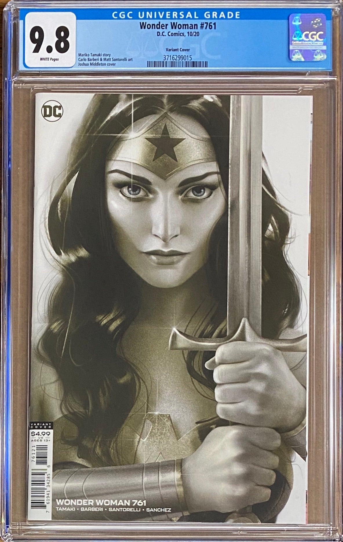 Wonder Woman #761 Middleton Variant CGC 9.8