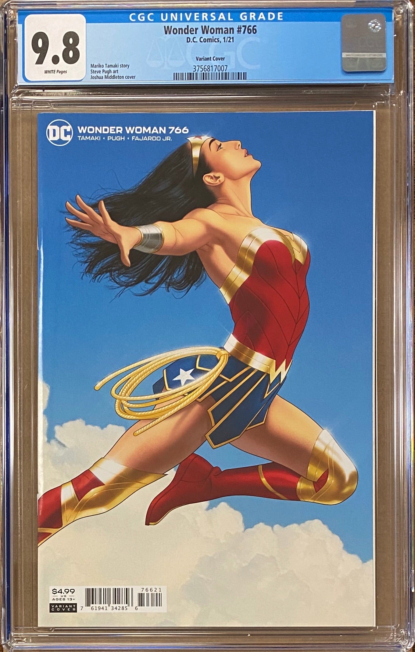 Wonder Woman #766 Middleton Variant CGC 9.8