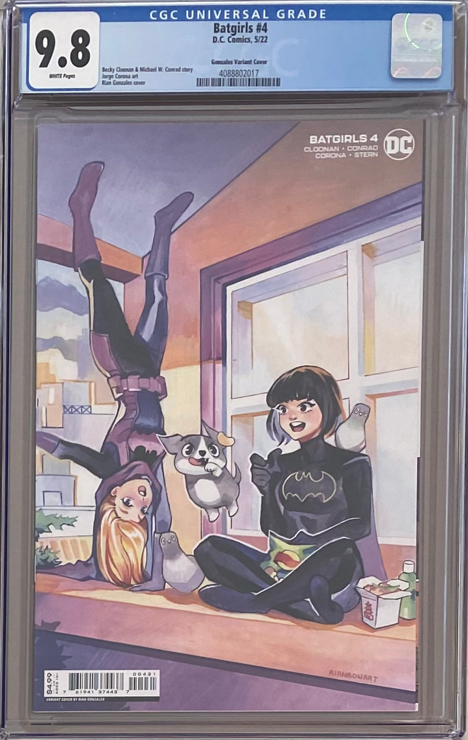 Batgirls #4 Gonzalez 1:25 Retailer Incentive Variant CGC 9.8