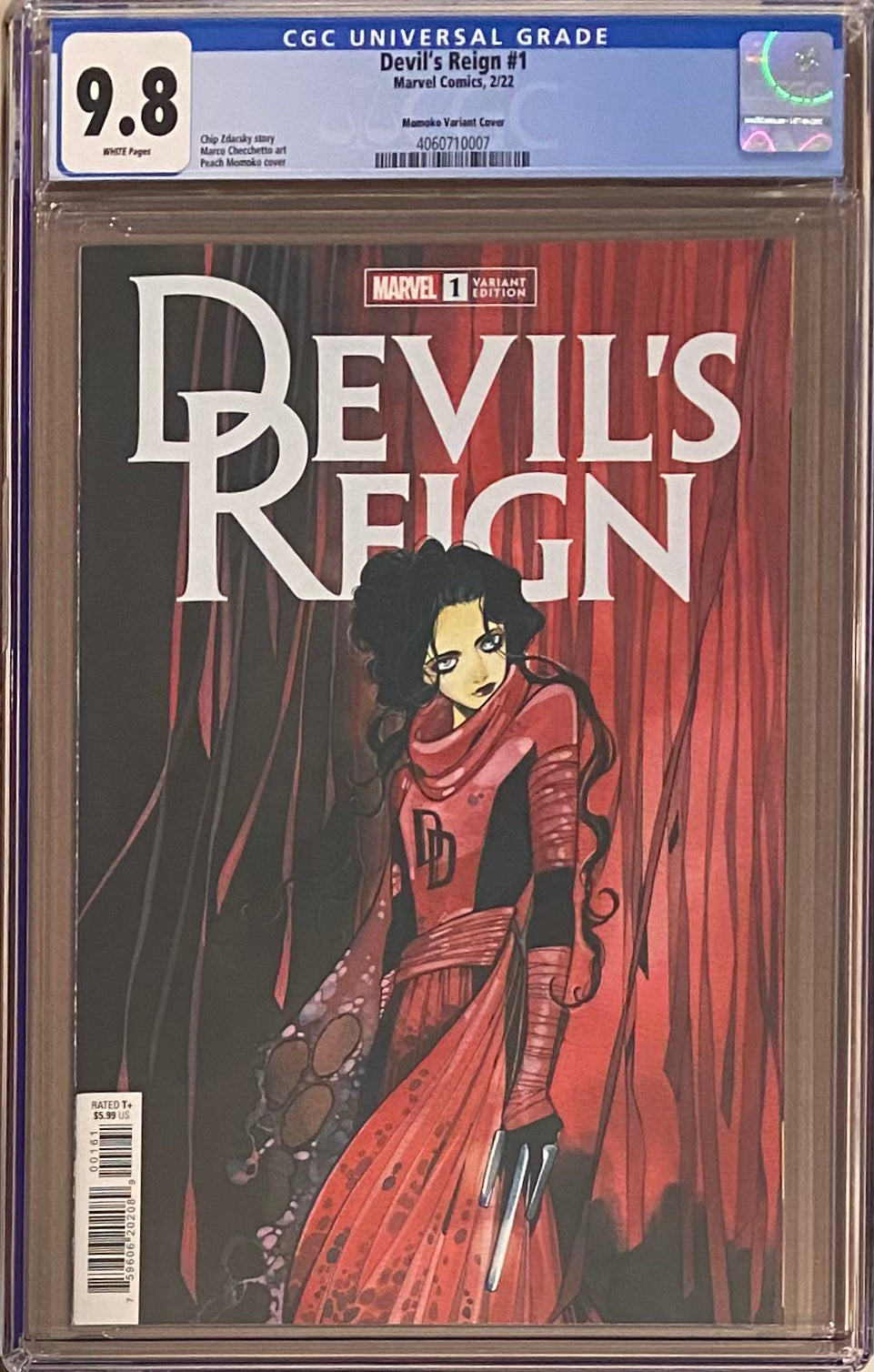 Devil's Reign #1 Momoko Variant CGC 9.8